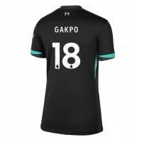 Maglia Calcio Liverpool Cody Gakpo #18 Seconda Divisa Donna 2024-25 Manica Corta